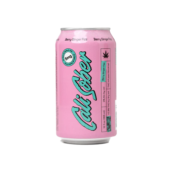 Cali Sober - Berry Ginger Fizz, 5mg