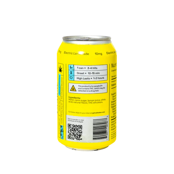 Cali Sober - Electric Lemonade Double
