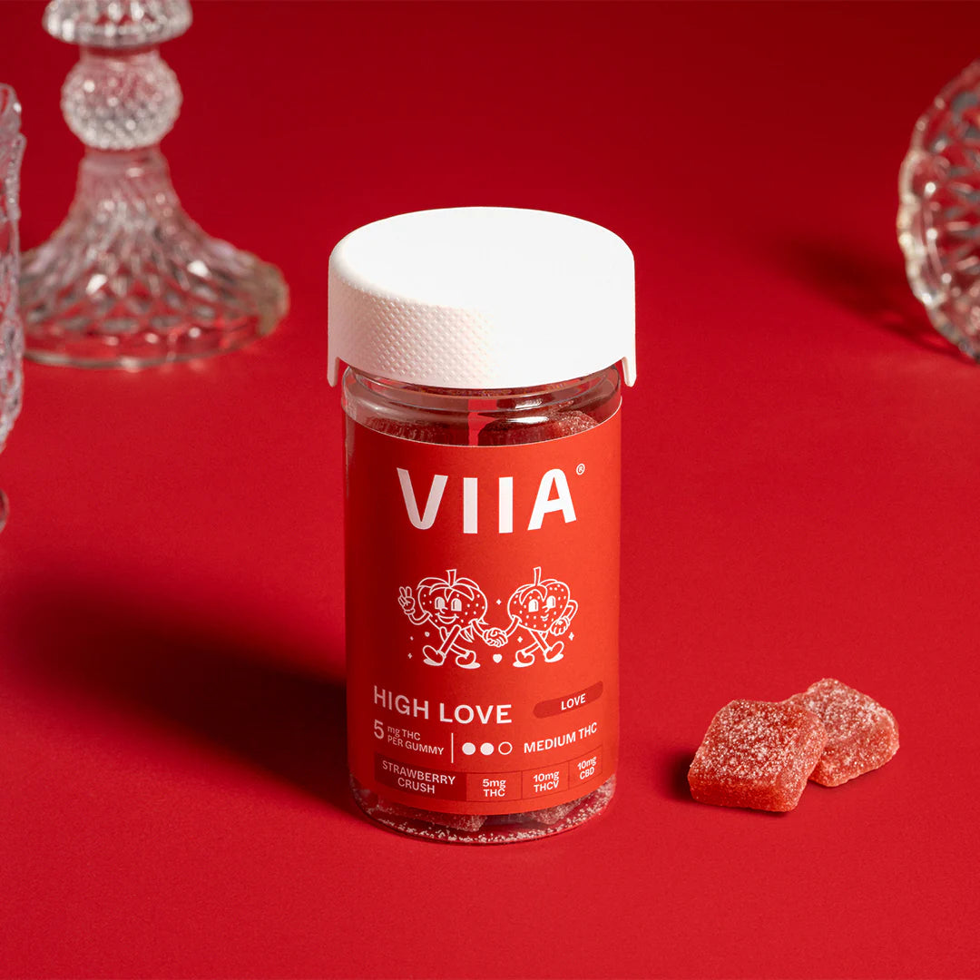 VIIA 'High Love' Libido THCA Gummies – 5mg - HYPNOTIC HERB