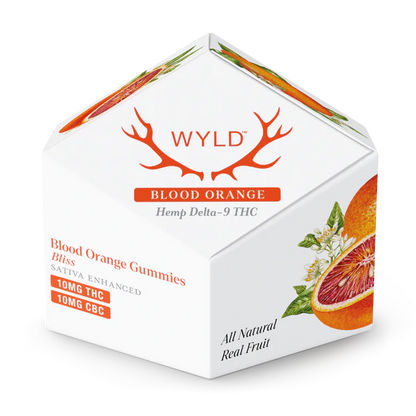 Wyld Blood Orange Gummies, 10mg - 'Bliss'
