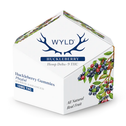Wyld Huckleberry Gummies, 10mg - 'Playful'