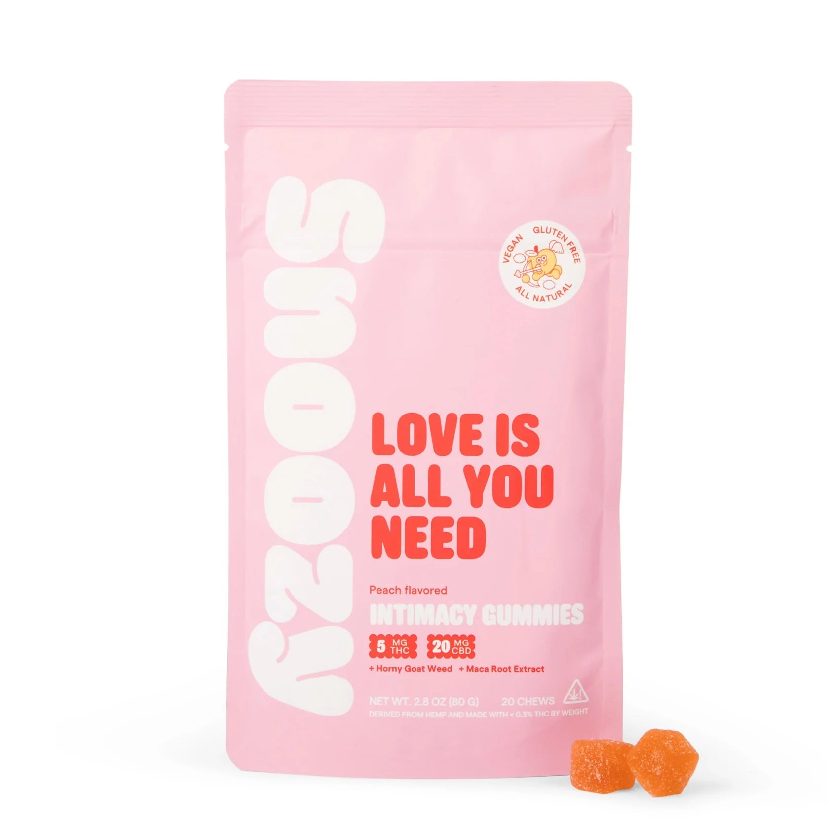 Snoozy Relief Gummies - "Love is All You Need" - (20 count)