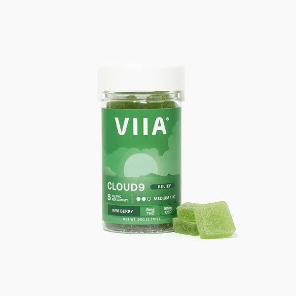 VIIA Cloud9, Kiwi Berry Gummies - 5mg